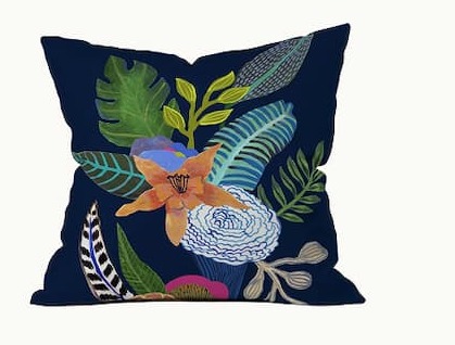 Society6 Walk This Earth Indoor Throw Pillow, 16x16 by Misha Blaise Design