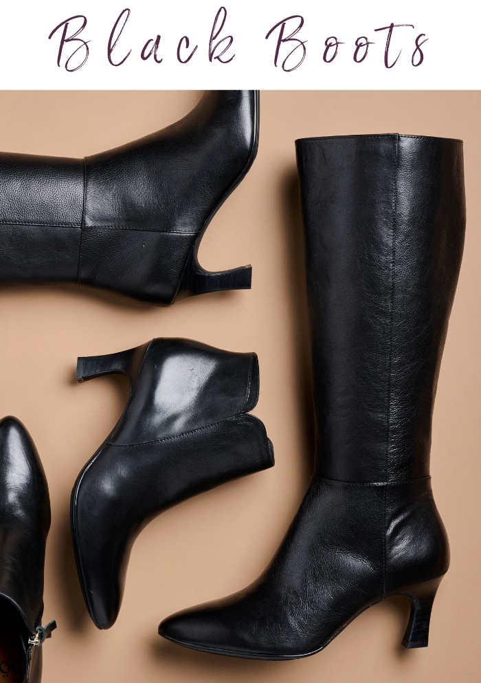 Sofft's Black Boot Graphic 
