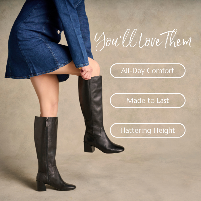 Tall boot Call out Graphic 