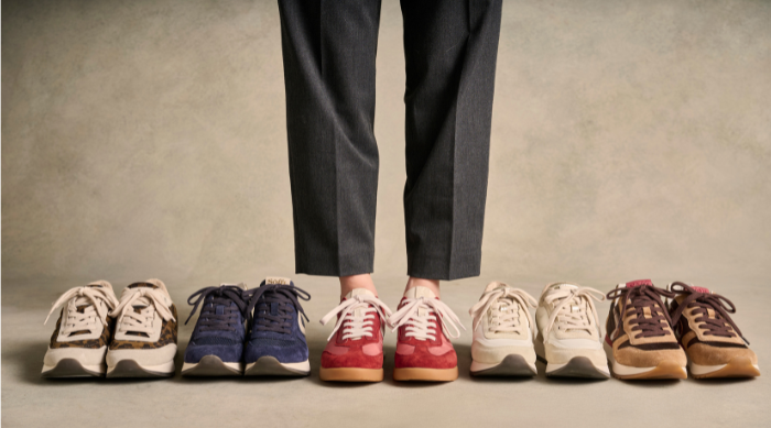 Graphic showcasing Sofft's Sneakers