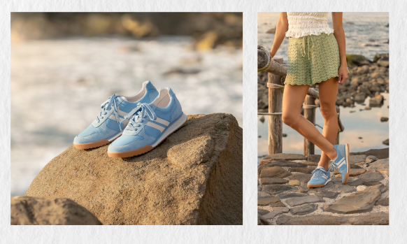 Graphic showcasing the Kameron in Carolina Blue