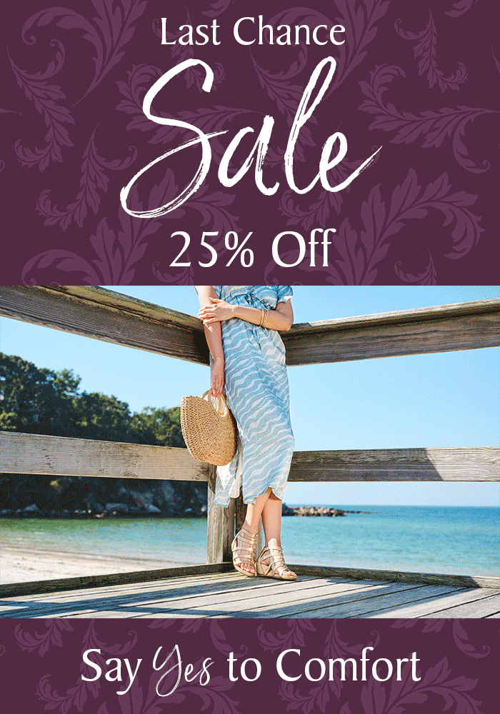 48 Hour Sale GIF that reads : 48 hour Sale 25% off, Say Yes to comfort