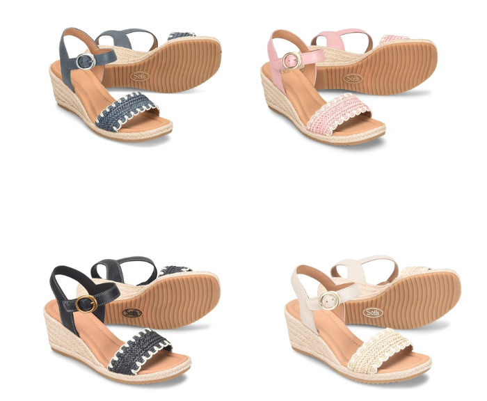 Sofft's Inez in four color waves