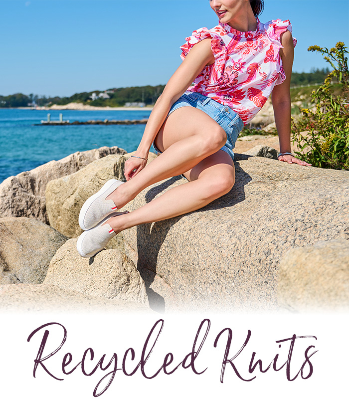 Earth Day recycled knits