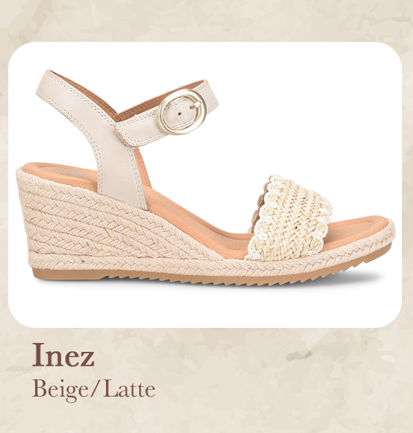 Inez in beige/latte