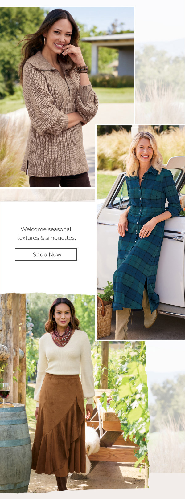 new arrivals grid