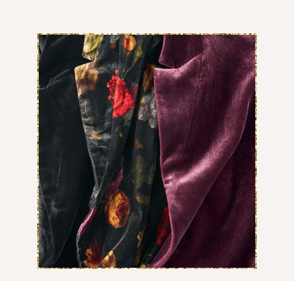 St. James Velvet Jacket GIF