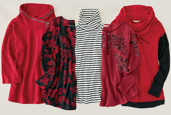 Knit Tops & Tees collage