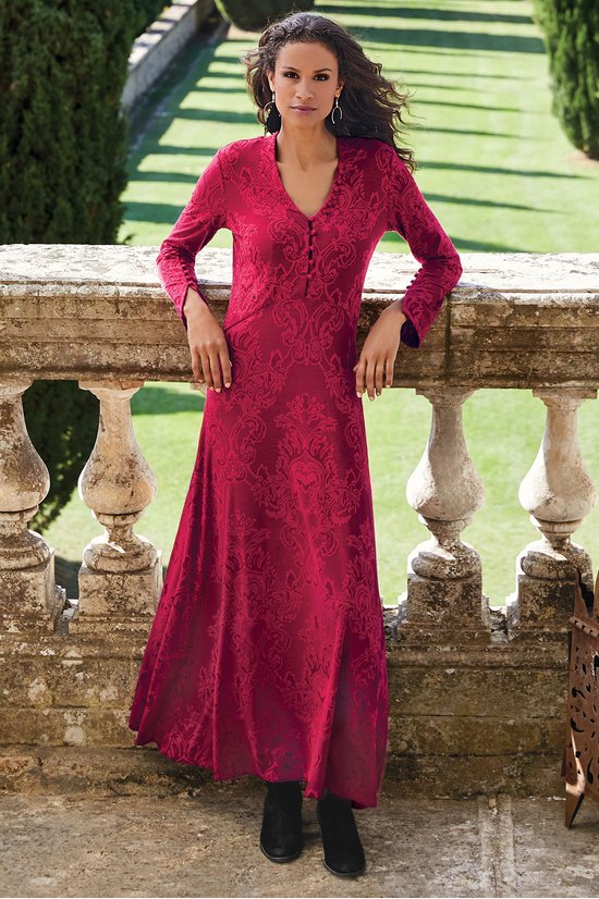 Gypset Jacquard Maxi Dress