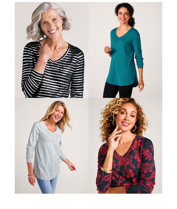 SoftEssential™ Pima Isabel Long Sleeve Tunic