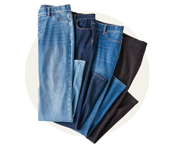Ultimate Denim Straight Leg Jeans
