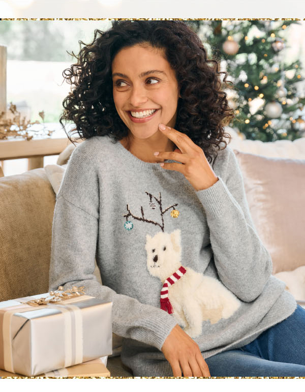 Jingle Dog Jacquard Sweater