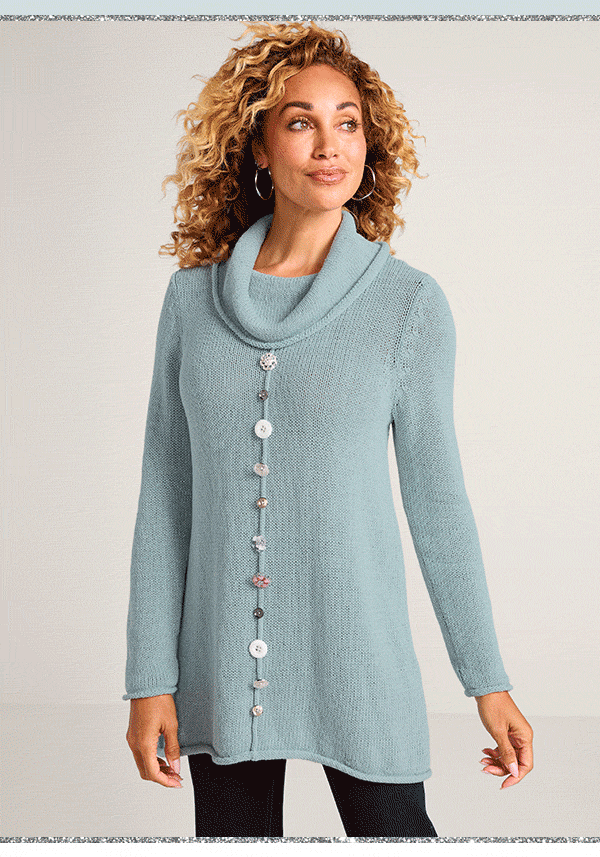 Nordic Nights Sweater Tunic GIF