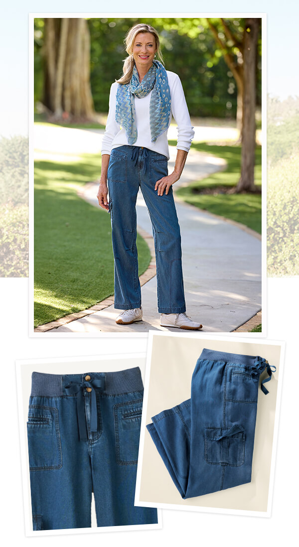 Benecia TENCEL™ Cargo Pants