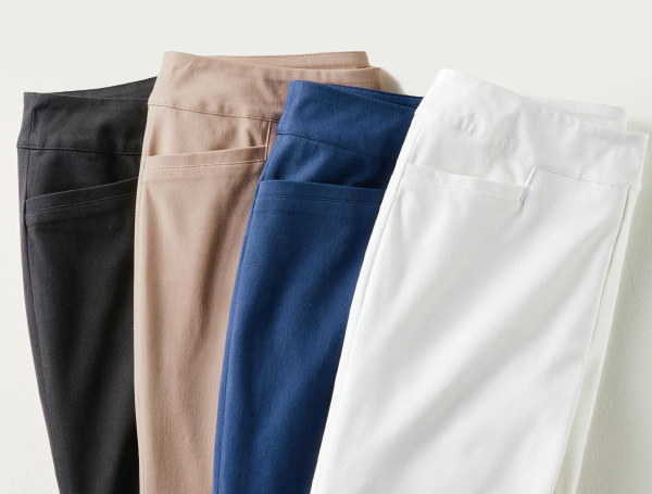 SoftEssential™ SUPERLA Slim Leg Ankle Pants