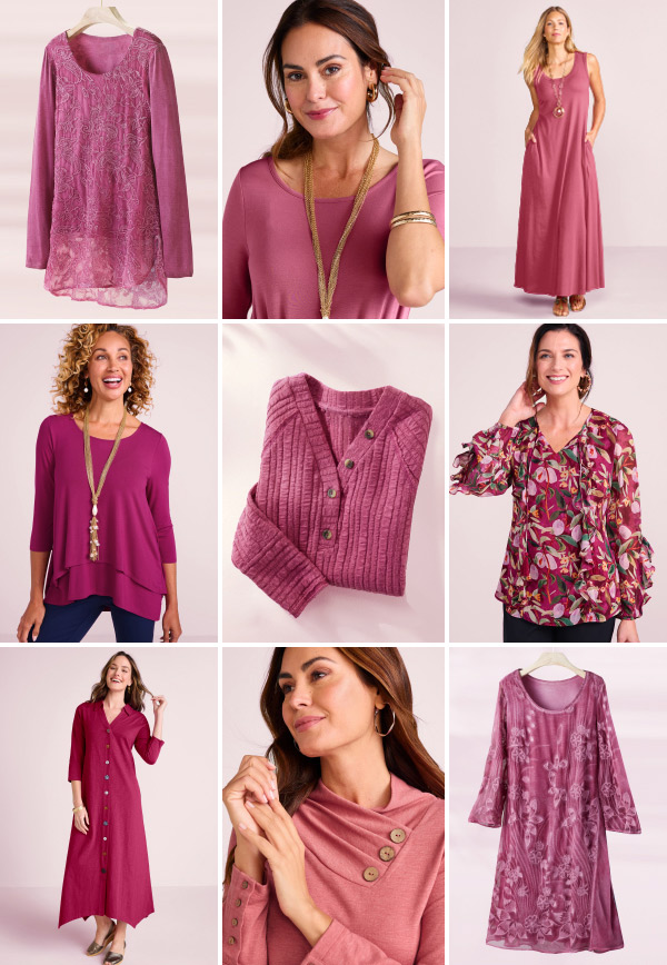Berry Color Story grid