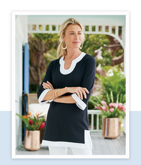 P.O.S.H Tunic outfit
