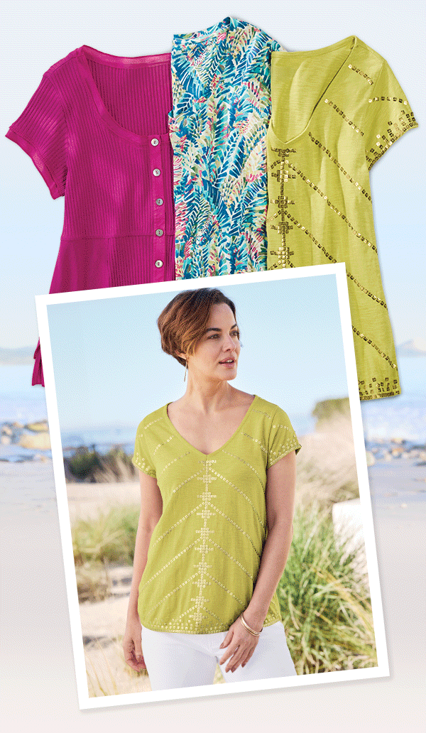 Knit Tops & Tees GIF