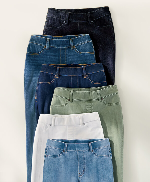Ultimate Denim Pull-On Bootcut Jeans