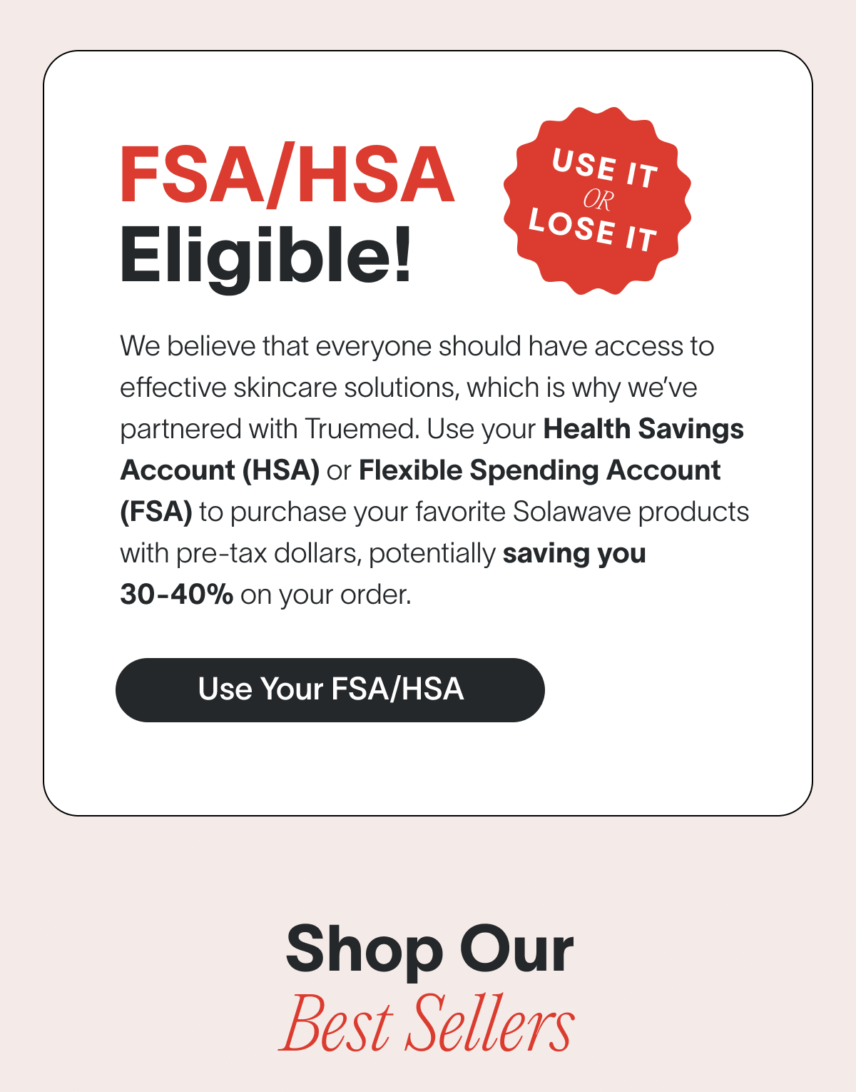 FSA/HSA Eligible