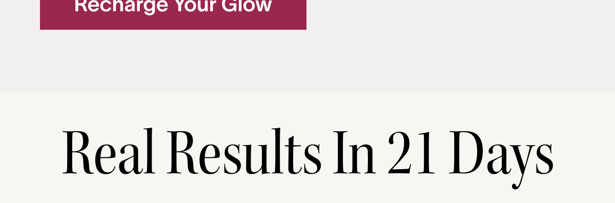 real results in 21 days