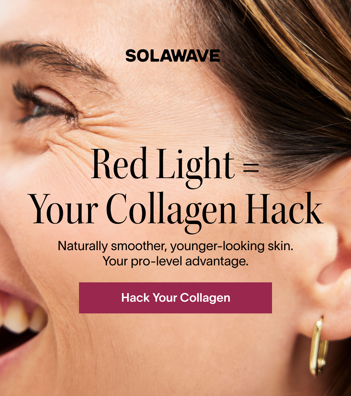 Red Light = Your Collagen Hack