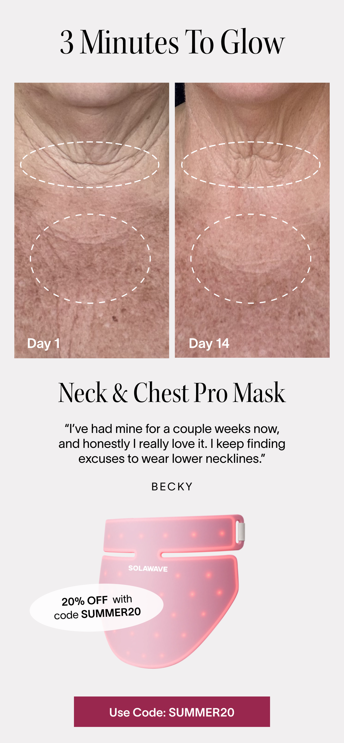 Neck & Chest Pro Mask
