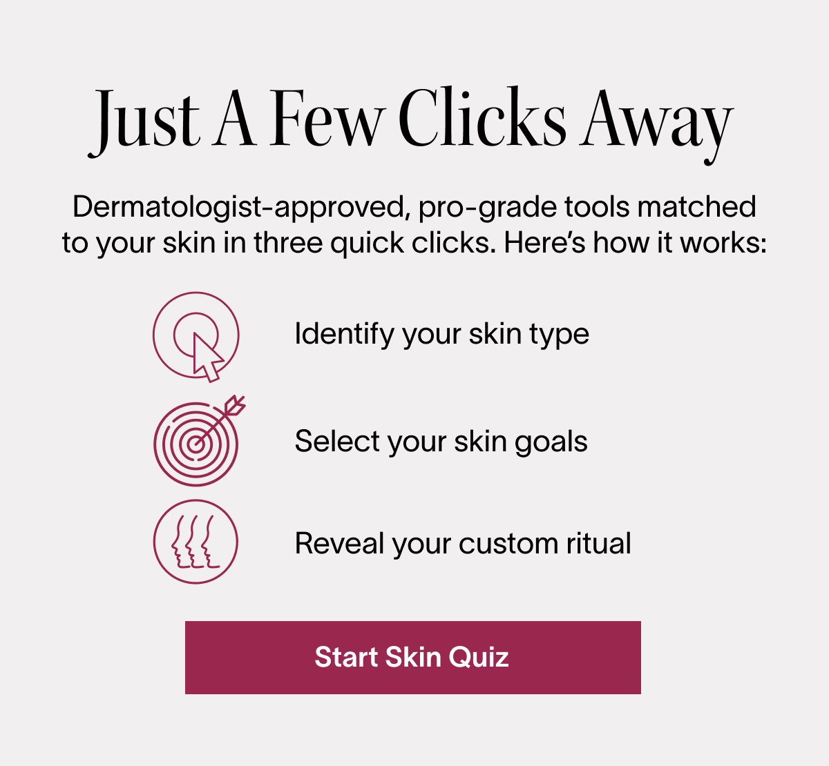 Start Skin Quiz