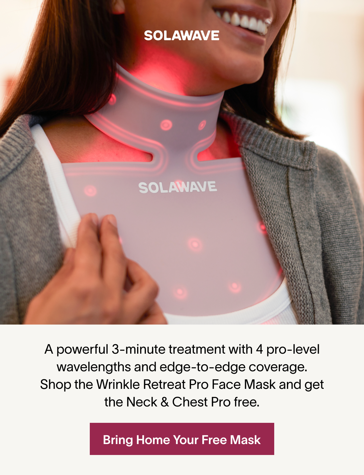 Free Neck & Chest Pro With Every Face Mask