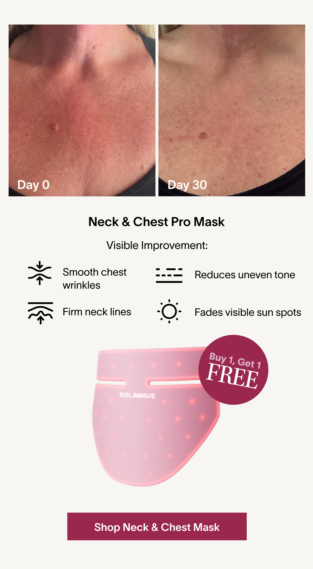 Neck and Chest Pro Mask
