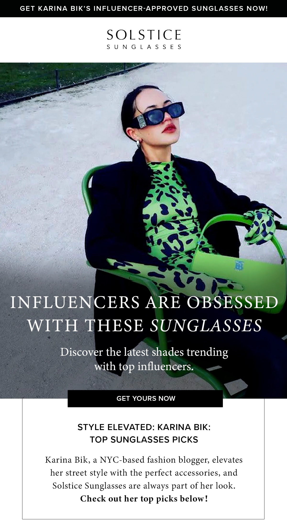 Influencers Are Obsessed with These Sunglasses