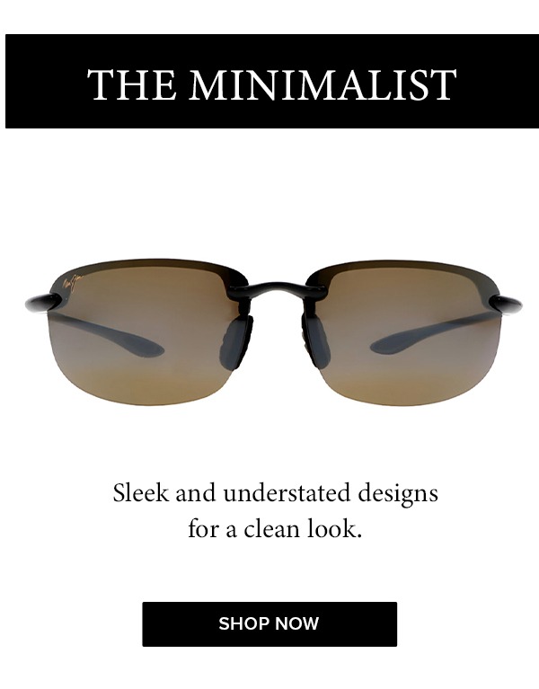 The minimalist SHOP NOW