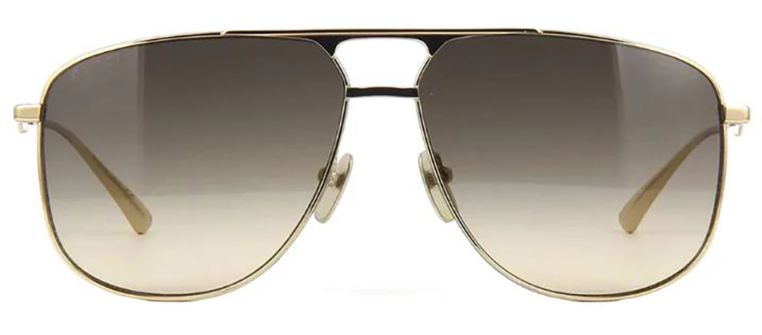 Image of GUCCI GG0336S 001 Aviator Sunglasses