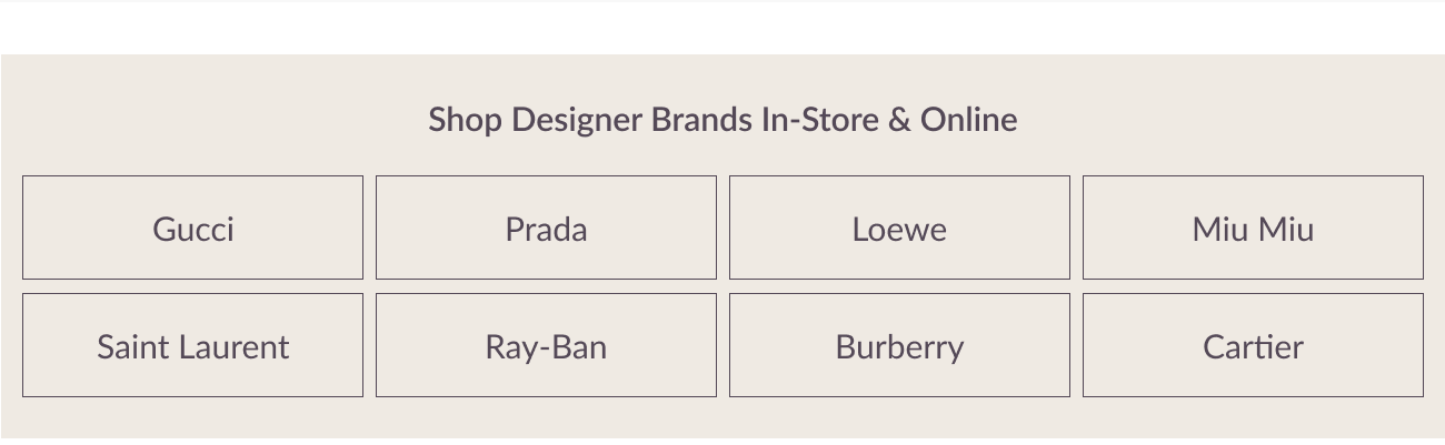 Shop Designer Brands In-Store & Online