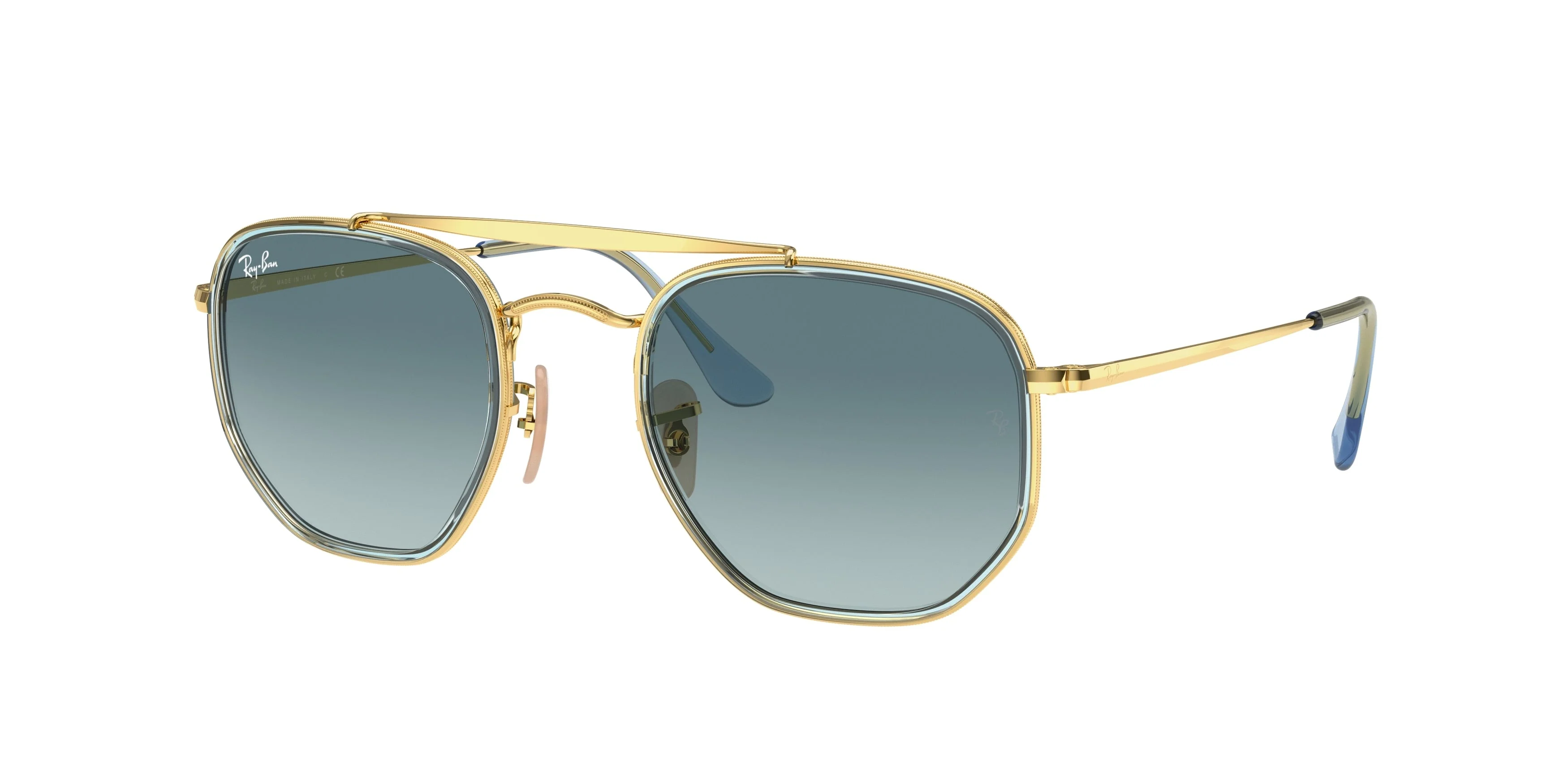 Image of Ray-Ban RB3648M 91233M Geometric Sunglasses