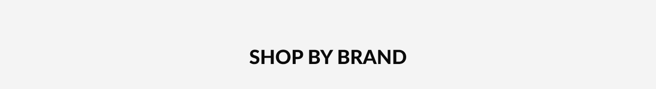 “Shop by Brand” introducing featured designer outlet collections.