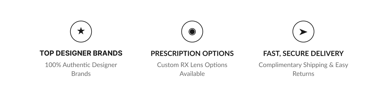 Top designer brands, prescription lens options, and fast secure delivery with complimentary shipping and easy returns.