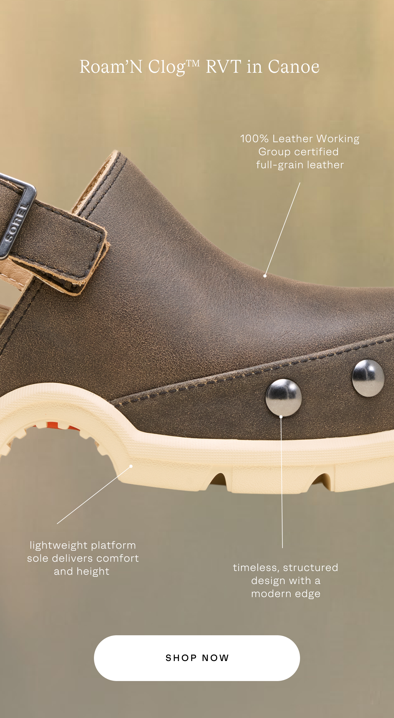 Roam'N Clog Canoe