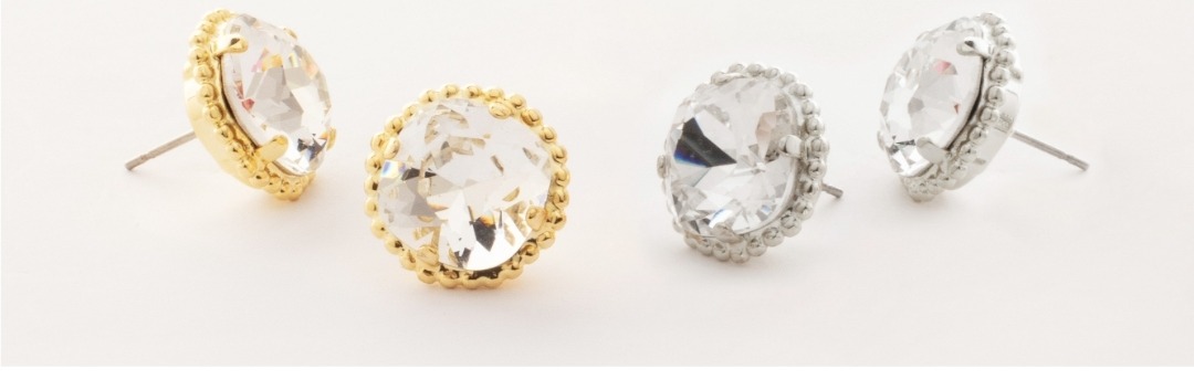 Cushion-Cut Solitaire Stud Earrings