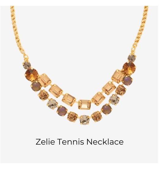 Zelie Tennis Necklace