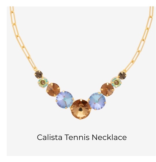 Calista Tennis Necklace