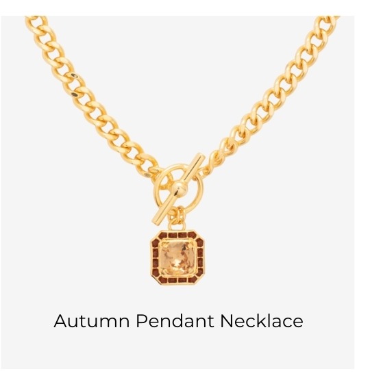 Autumn Pendant Necklace