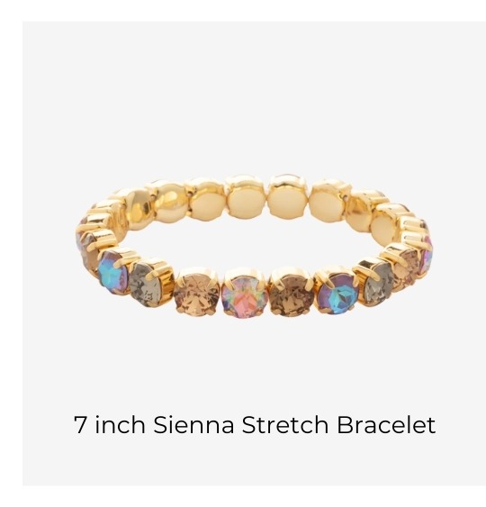 7 inch Sienna Stretch Bracelet