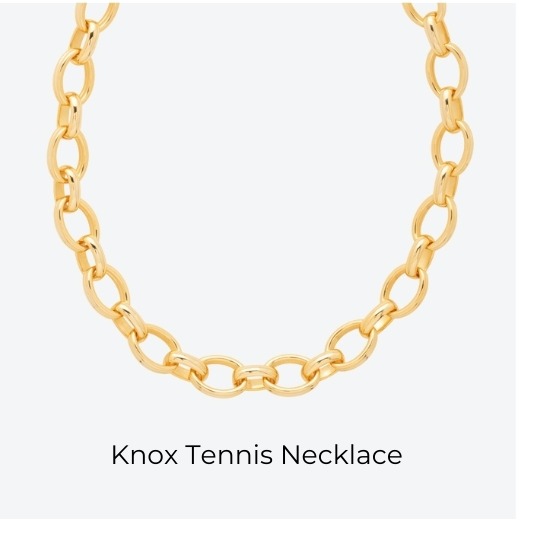 Knox Tennis Necklace