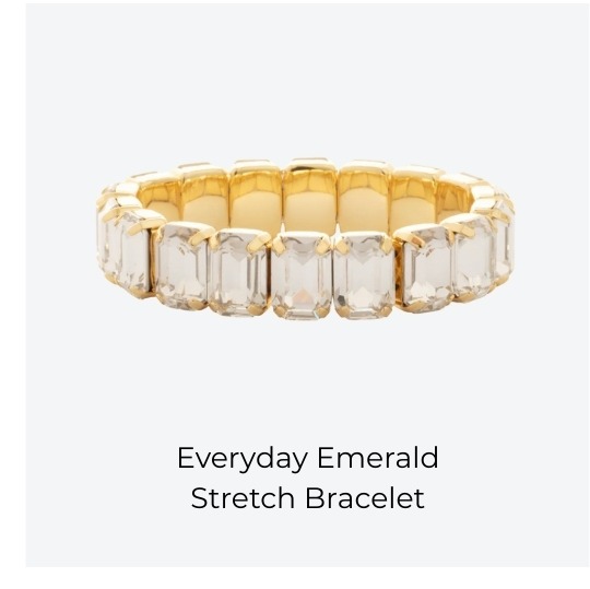 Everyday Emerald Stretch Bracelet