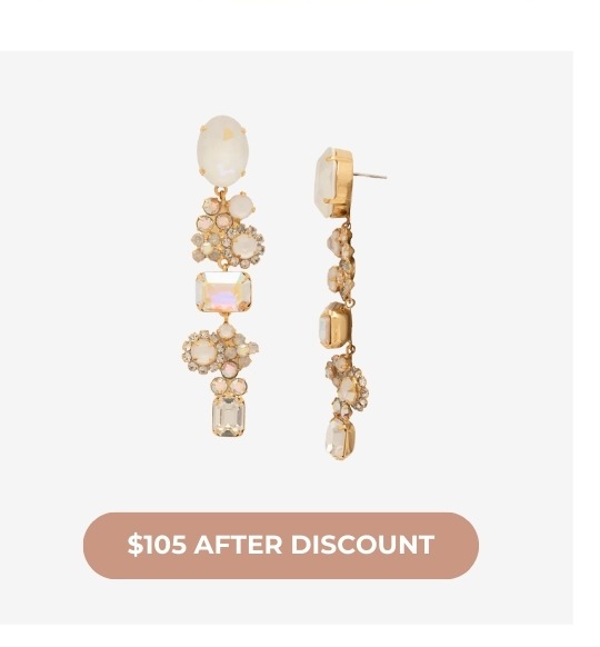 Claire Statement Earrings - $105 after discount