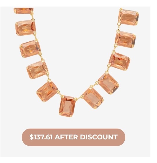 Julianna Emerald Statement Necklace - $137.61 after discount