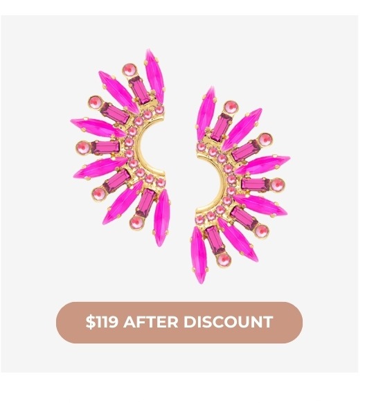 Esmeray Statement Earring - $119 after discount
