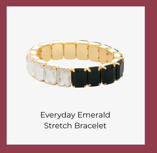 Everyday Emerald Stretch Bracelet
