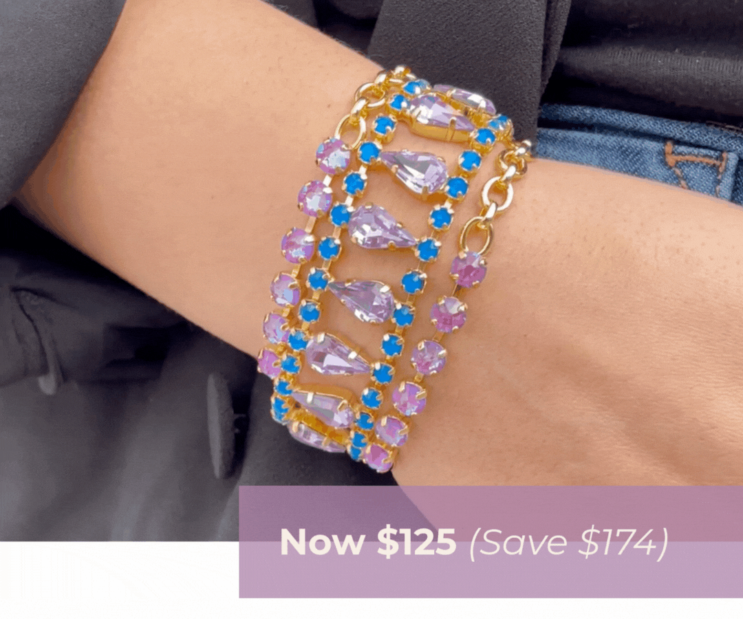 Tiana Tennis Bracelet - now $125 (Save $174)